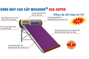 Máy năng lượng mặt trời Megasun KAS- SUPPER